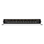 Go Rhino Xplor Blackout Combo Series Dbl Row LED Light Bar w/Amber (Side/Track Mount) 21.5in. - Blk