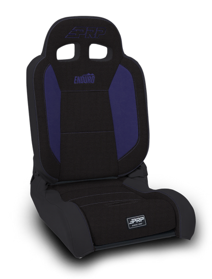 PRP EnduroDaily Reclining Suspension Seat - Black/Purple Tweed - Driver