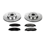 Power Stop 08-14 Cadillac CTS Front Z23 Evolution Sport Brake Kit