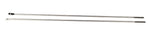 Kentrol 87-95 Jeep Wrangler YJ Strut Rod Kit - Polished Silver