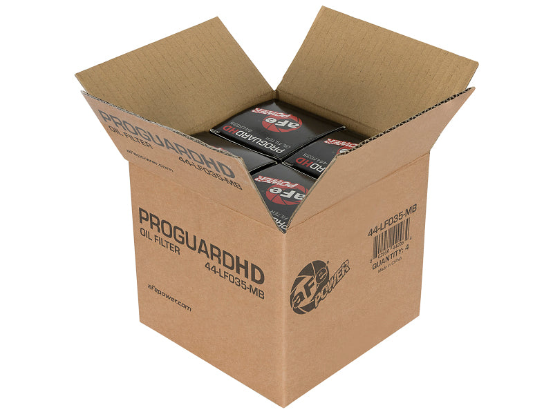 aFe Pro GUARD HD Oil Filter (4 Pack) RAM 1500 EcoDiesel 14-16 V6-3.0L (td)