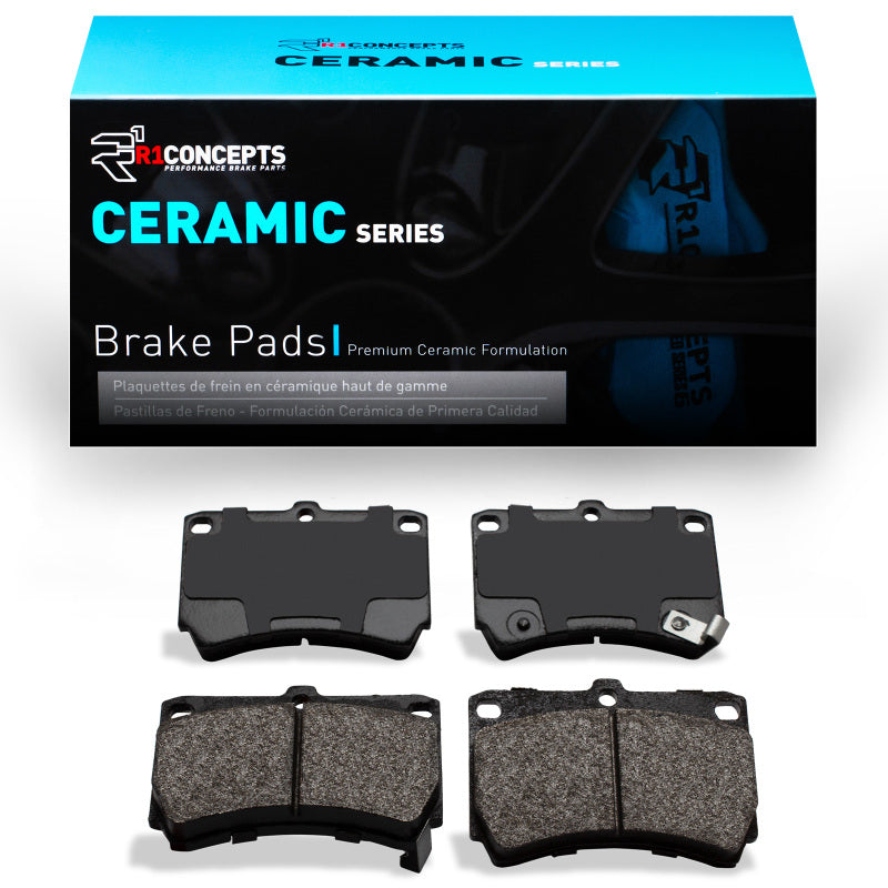 R1 90-02 Mercury Tracer Front Ceramic Brake Pads
