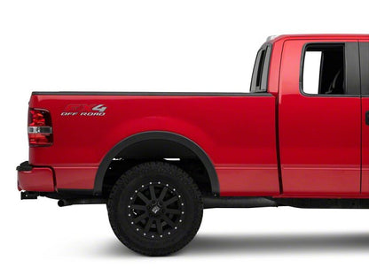 Raxiom 04-08 Ford F-150 Styleside OEM Style Tail Lights- Chrome Housing- Red Lens
