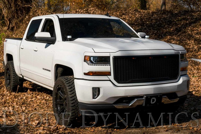 Diode Dynamics 14-19 Silverado/Sierra SS3 LED Ditch Light Kit Sport - White Combo