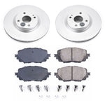 Power Stop 17-19 Fiat 124 Spider Front Z17 Evolution Geomet Coated Brake Kit