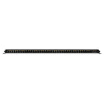 Go Rhino Xplor Blackout Combo Series Sgl Row LED Light Bar w/Amber (Side/Track Mount) 39.5in. - Blk