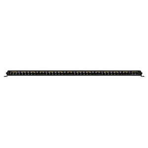 Go Rhino Xplor Blackout Combo Series Sgl Row LED Light Bar w/Amber (Side/Track Mount) 39.5in. - Blk