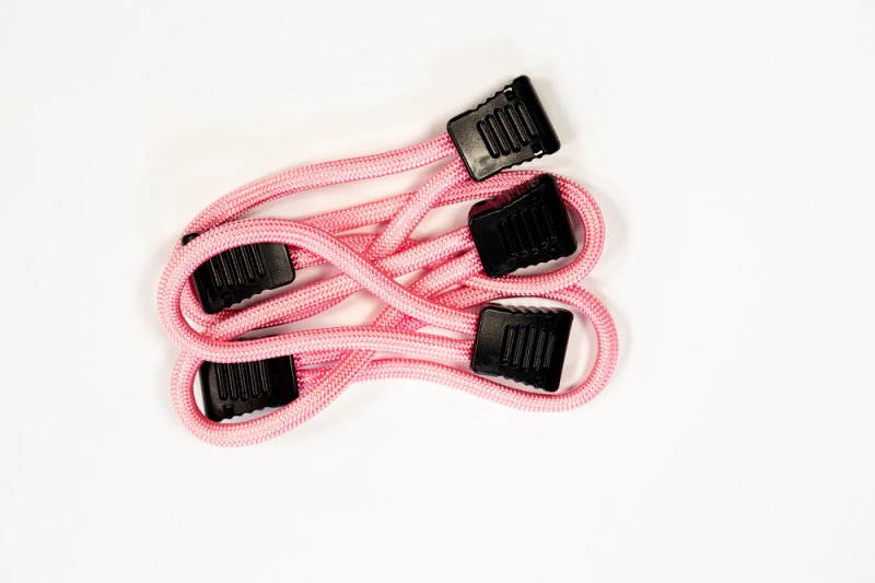 Fishbone Offroad Paracord Zipper Pulls 5 Pcs Baby Pink