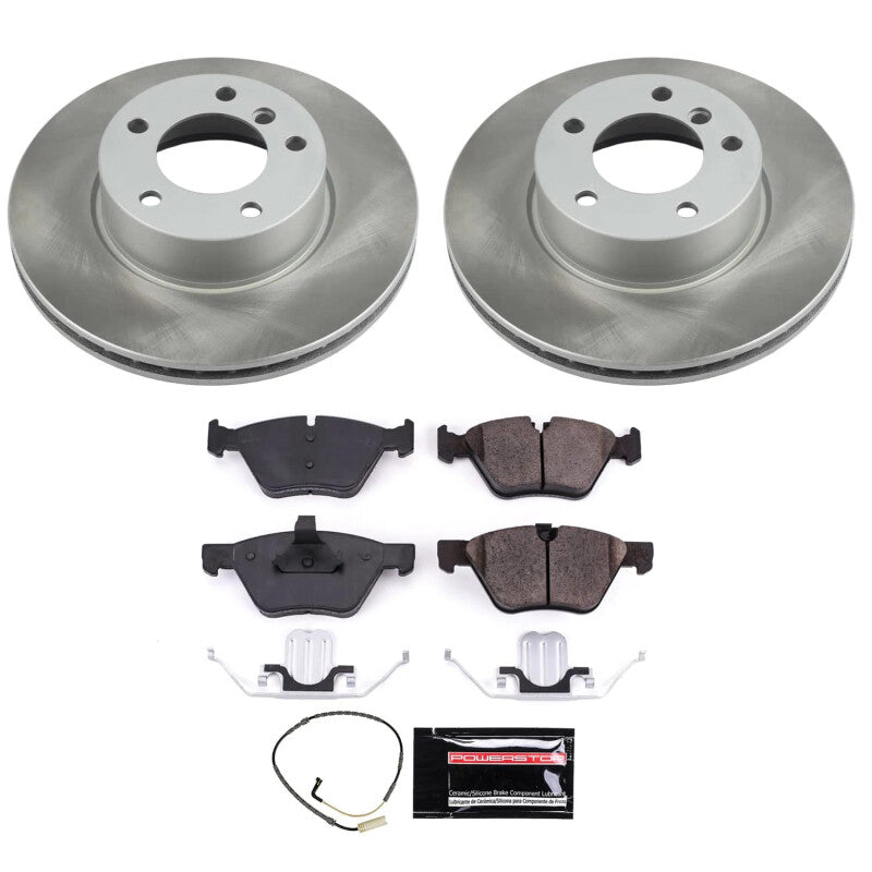 Power Stop 2007 BMW 328xi Front Semi-Coated Rotor Kit