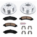 Power Stop 2005 Chevrolet Silverado 1500 HD Rear Z23 Evolution Sport Brake Kit