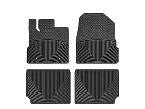 WT Rubber Mats - Front - Blk