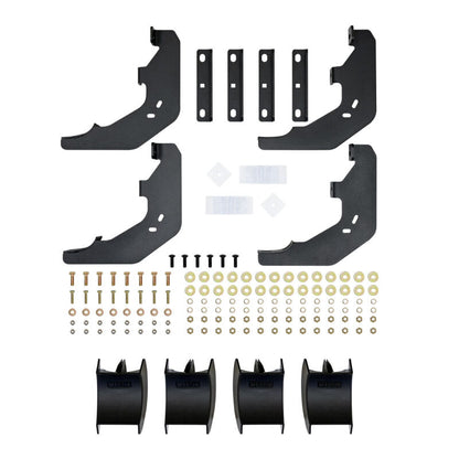 Westin 15-25 Ford F-150 SuperCab / 17-26 Ford F-250/350 SuperCab AT6 Running Boards - Black