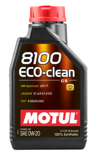 Motul 1L Synthetic Engine Oil 8100 0W20 Eco-Clean