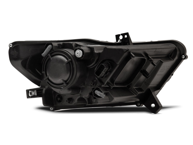 Raxiom 15-17 Ford Mustang GT350 GT500 LED Projector Headlights- Black Housing (Clear Lens)