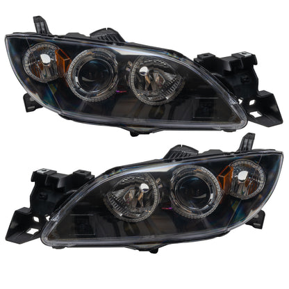 Oracle 04-09 Mazda 3 SMD HL - 4DR - Halogen Style - ColorSHIFT w/ Simple Controller
