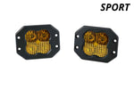 Diode Dynamics SS3 Sport ABL - Yellow SAE Fog Flush (Pair)