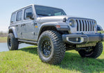 N-Fab RKR Rails 2019 Jeep Wrangler JT 4DR Truck Full Length - Tex. Black - 1.75in