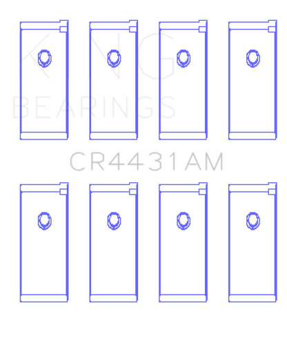 King Engine Bearings Nissan (Size 0.5) Rod Bearing Set