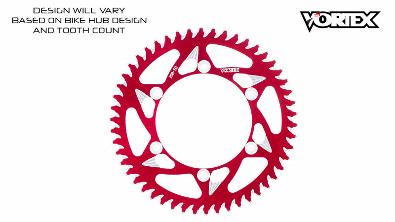 Vortex Racing 36 Tooth 520 Rear Sprocket - Red