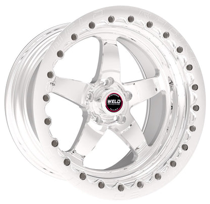 Weld 17X11 S71 5X4.75 7.7BS POL 3.18ID HIGH PAD POL SBL