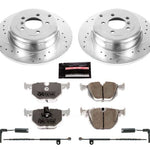 Power Stop 03-05 Land Rover Range Rover Rear Z26 Street Warrior Brake Kit