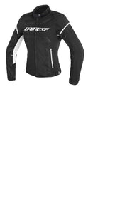 Dainese Air Frame D1 Jacket Womens Black/White Size - 40