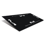 Matrix Concepts R8 Rubber 3MM 4 Foot X 8 Foot Floor Mat - Black/White