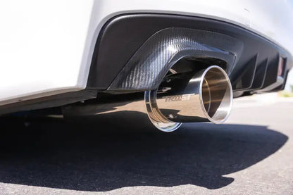 GReddy Titanium Trust PE-TR Tip L 110MM x 115MM - Titanium Burnt Finish