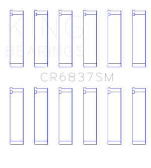 King Engine Bearings Honda J30/J36 (Size +0.75mm) Connecting Rod Bearing Set