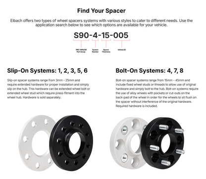 Eibach 18-26 Dodge Durango R/T / 11-21 Jeep Grand Cherokee Limited X Pro-Spacer 20mm - Pair