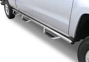 Go Rhino 11-14 Chevrolet Silverado 2500HD/3500HD Dominator D3-1 Piece SideSteps - W2W - SS