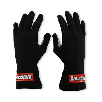 RaceQuip Black Basic Race Glove - Medium