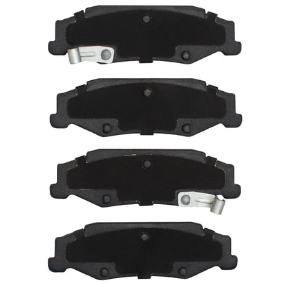 R1 97-13 Chevrolet Corvette Rear Semi Met Brake Pads