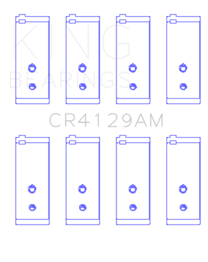 King Engine Bearings Toyota 18R/21R (Size +0.75mm) Connecting Rod Bearing Set