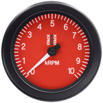 Autometer Stack Sport 88mm 0-10K RPM Tachometer - Red