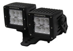 Go Rhino 18-20 Jeep Wrangler JL/JLU/Gladiator JT Light Mount - Two 3in Cubes