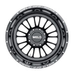 Weld Off-Road W121 20X8.25 Scorch Outer 8X165.1 ET-265 BS-5.67 Gloss Black MIL 121.6