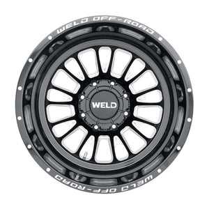 Weld Off-Road W121 20X8.25 Scorch Outer 8X165.1 ET-265 BS-5.67 Gloss Black MIL 121.6