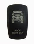 Spod Rocker TJ Roof Light Bar Switch