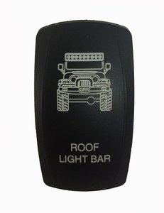 Spod Rocker TJ Roof Light Bar Switch