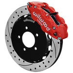 Wilwood 2013+ Honda Civic OEM 57mm Forged Narrow Superlite 6R Big Brake Front Brake Kit - Red