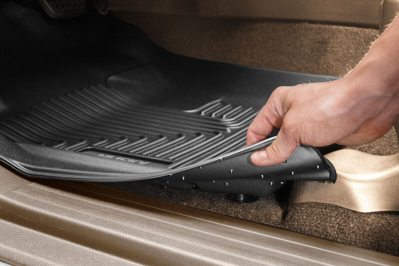 Husky Liners 2017 Chrysler Pacifica (Stow and Go) WeatherBeater 2nd Row Black Floor Liners