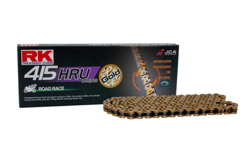 RK Chain GB415HRU-120L U-Ring - Gold