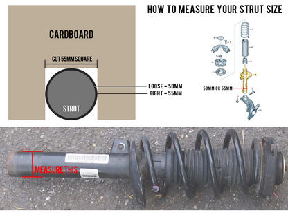 BC Racing Coilovers - BR Type - 15+ Audi A3/S3 Sedan 49mm