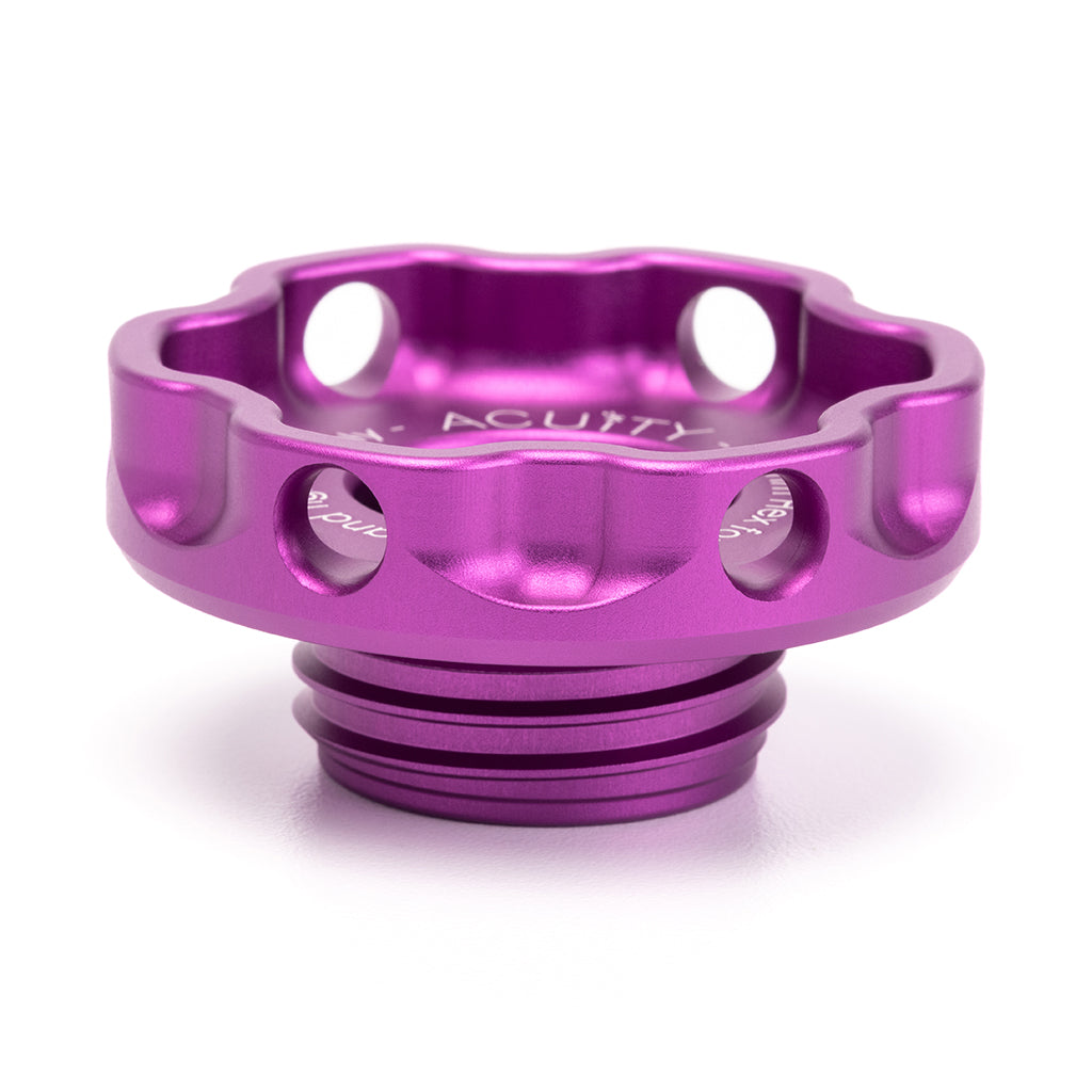 Podium Oil Cap in Satin Purple for Hondas/Acuras
