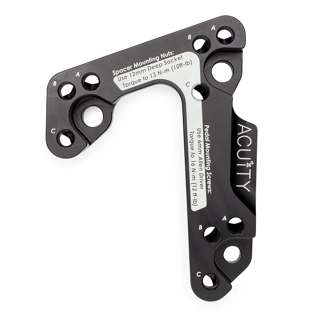 Throttle Pedal Spacer for the Left-Hand-Drive Vehicles