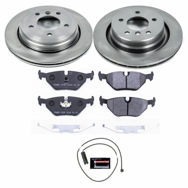 Power Stop 98-02 BMW Z3 Rear Track Day SPEC Brake Kit