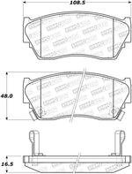 StopTech Street Brake Pads - Front