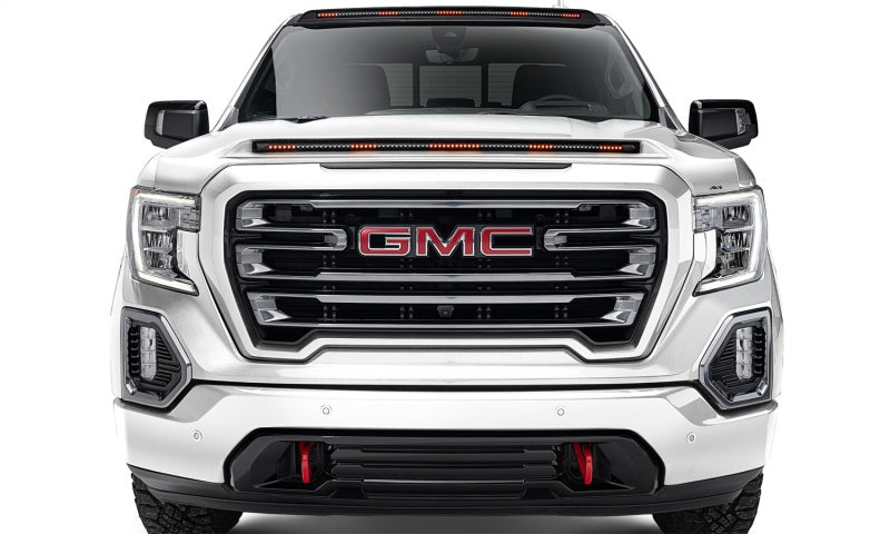 AVS 2019+ Chevy Silverado 1500 (Excl. ZR2 / TB) Aerocab Pro Marker Light w/ Continuous LED - Black