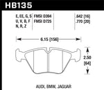 Hawk 1997 BMW E36 M3 Blue 9012 Race Front Brake Pads